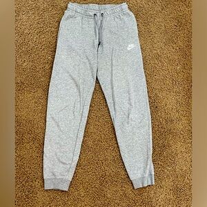 Grey nike sweatpants XS